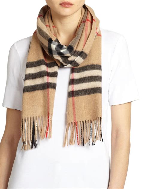 the burberry wool cashmere scarf